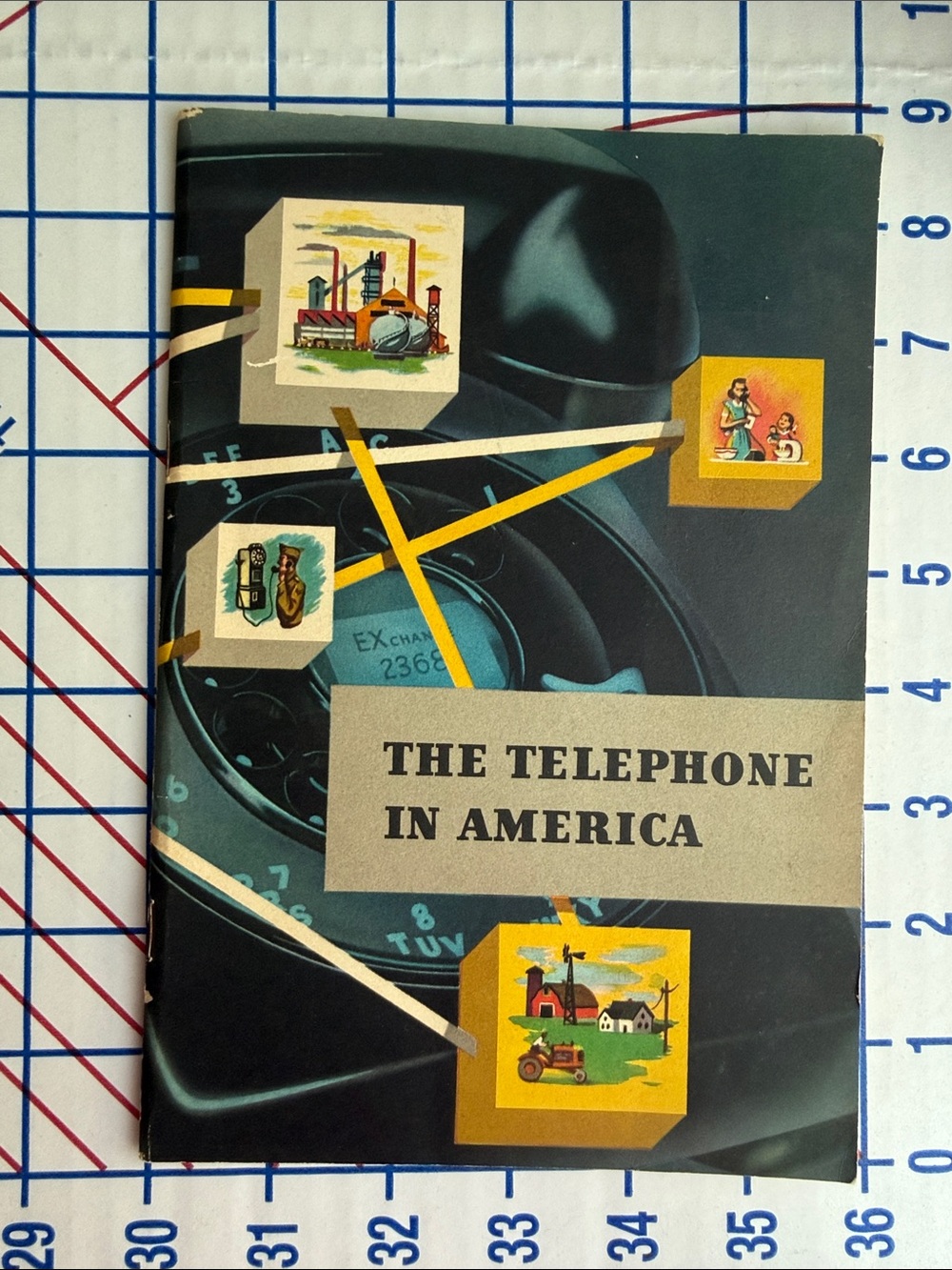 1951 Bell System The Telephone in America Vintage AT&T Telephone Booklet